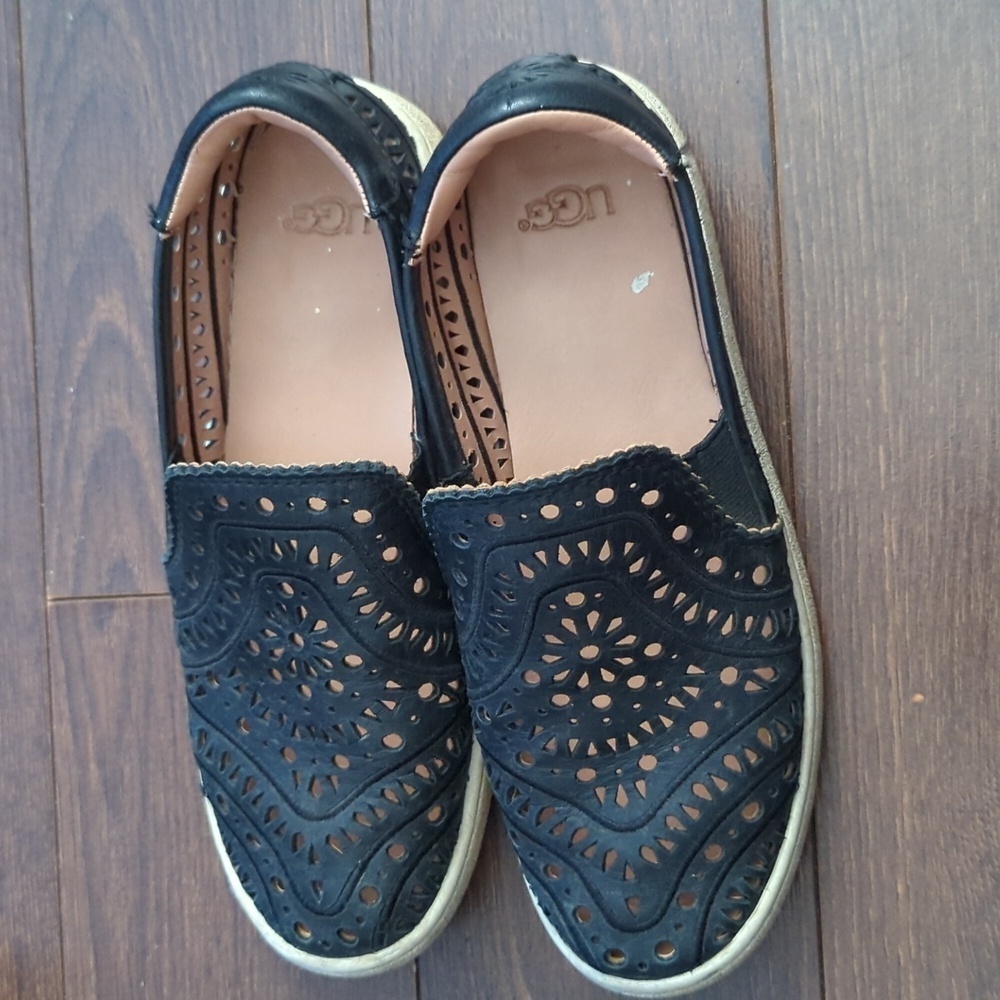 UGG - Women's Cas Perf Slip On Sneaker - BLACK - 6 - Picture 7 of 9